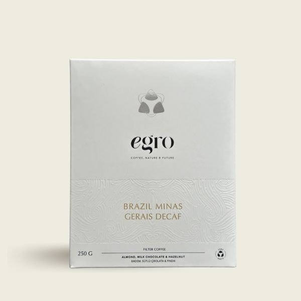Brazil, Minas Gerais Decaf (Kafeinsiz) 250G.