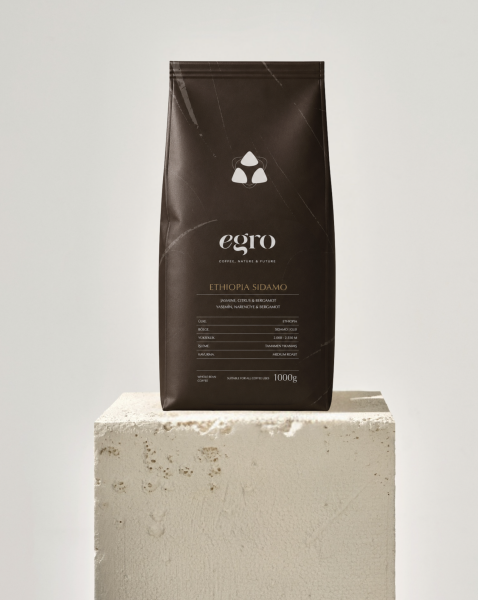 Ethiopia, Sidamo Guji 1000G.