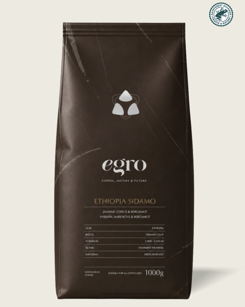 Ethiopia, Sidamo Guji 1000G.